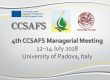 4th CCSAFS Managerial Meeting, 12-14 July, Italy