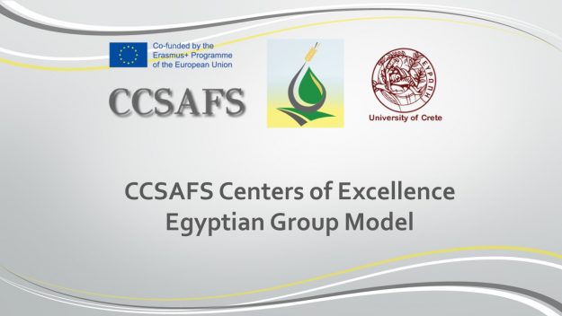 CCSAFS Centers of Excellence Egyptian Group Model